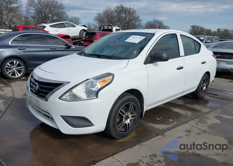 2015 Nissan Versa 1.6 S из США, поврежденный, VIN 3N1CN7AP7FL941382